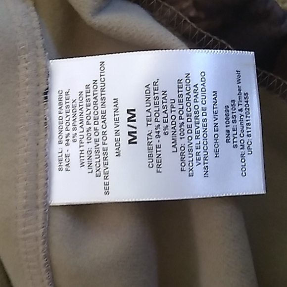 Women's Camo Habit Jacket, Size M - Picture 5 of 6